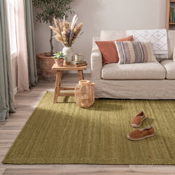 Jute Rug - Fair Green