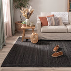 Jute Rug - Fair Black