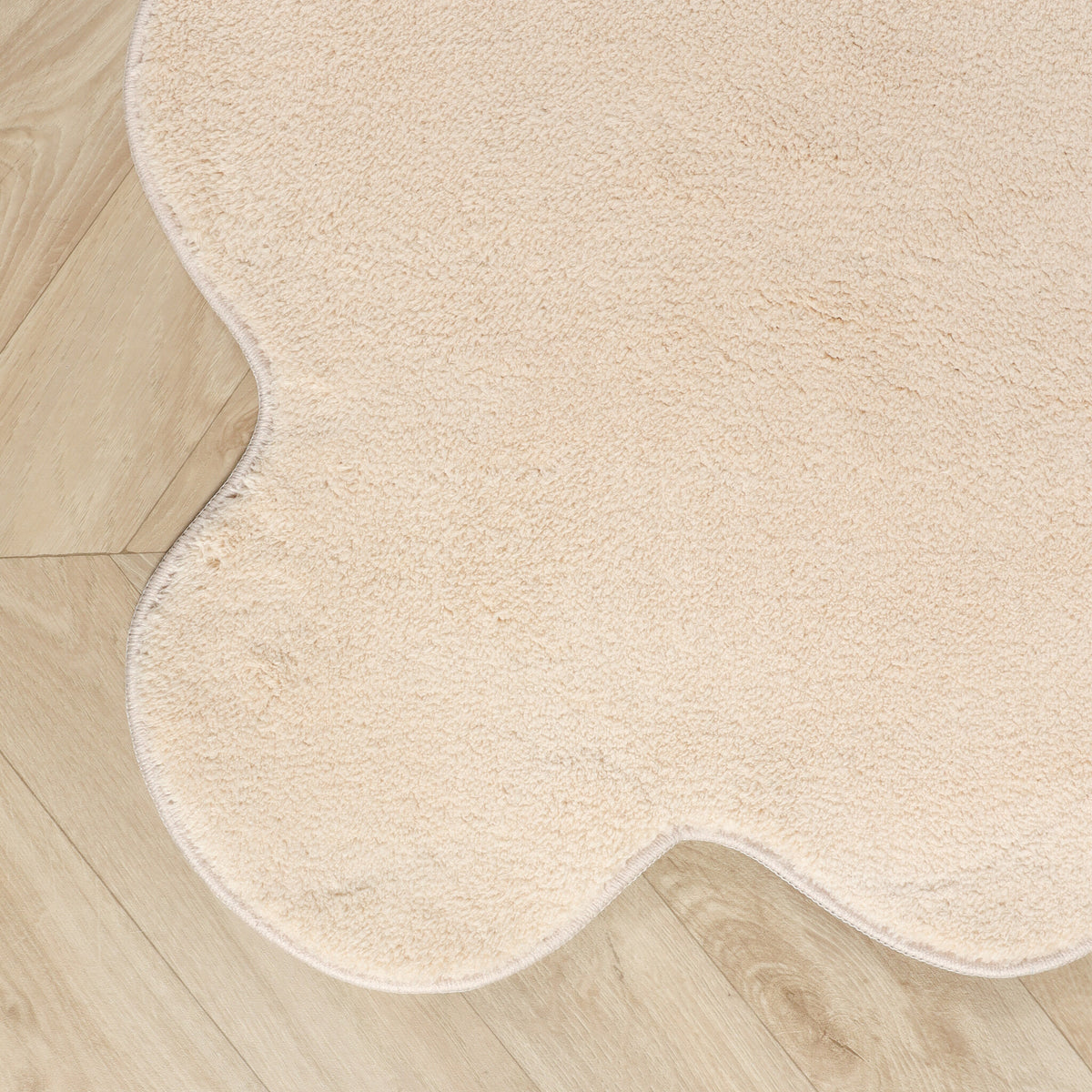 Waschbarer Teppich - Puck Beige