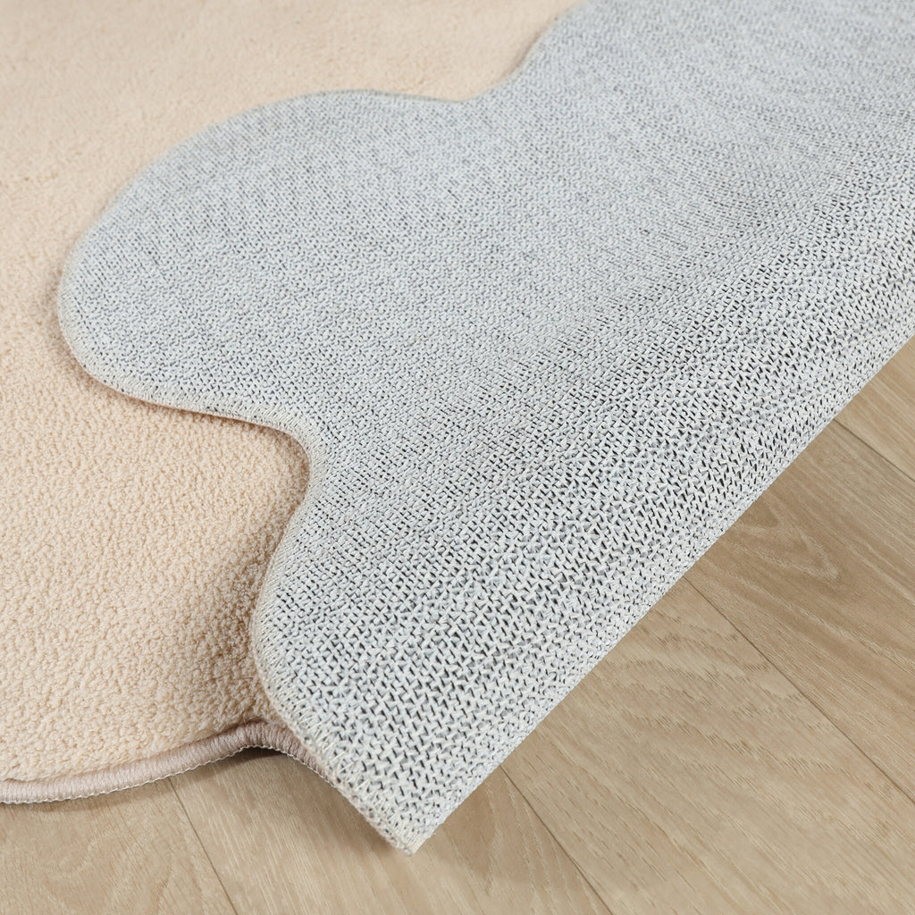 Waschbarer Teppich - Puck Beige