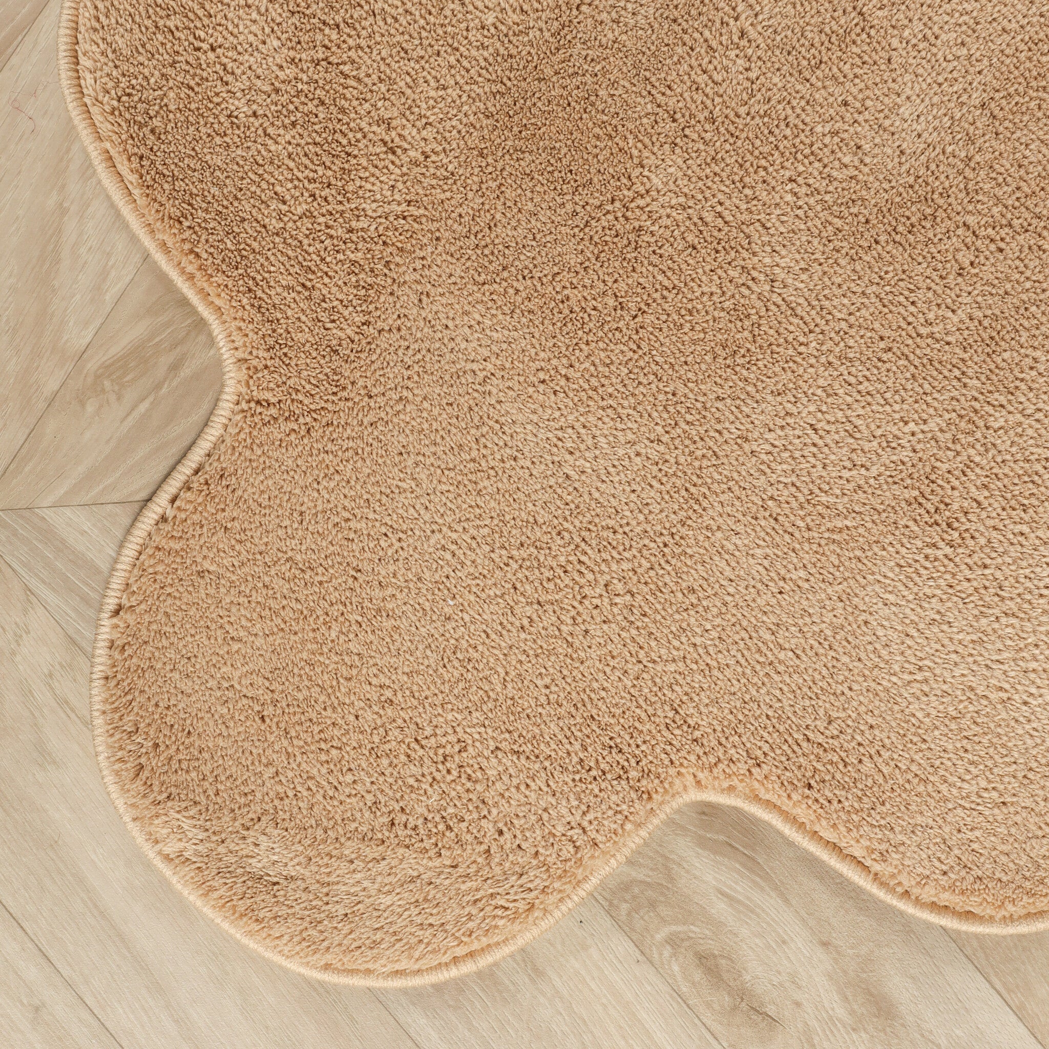Waschbarer Teppich - Puck Brown