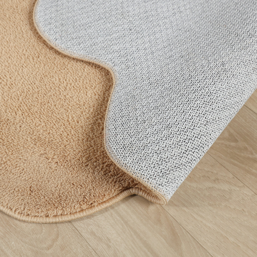 Waschbarer Teppich - Puck Brown