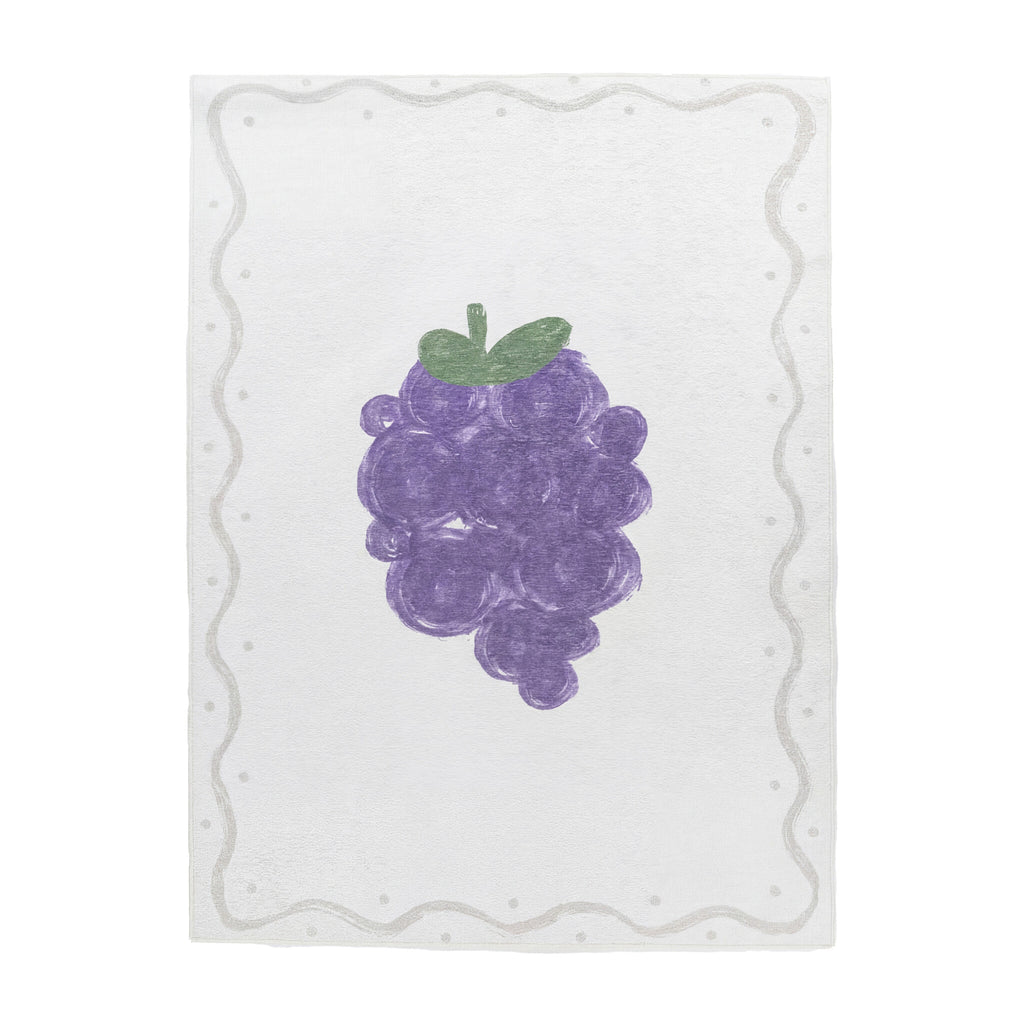 Waschbarer Kinderteppich - Mick Druif Purple