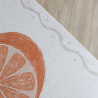 Waschbarer Kinderteppich - Mick Sinaasappel Orange