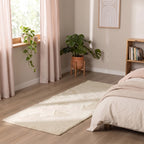 Soft low-pile Runner - Cozy Cream