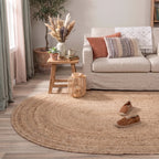 Jute Teppich Oval - Fair Natur