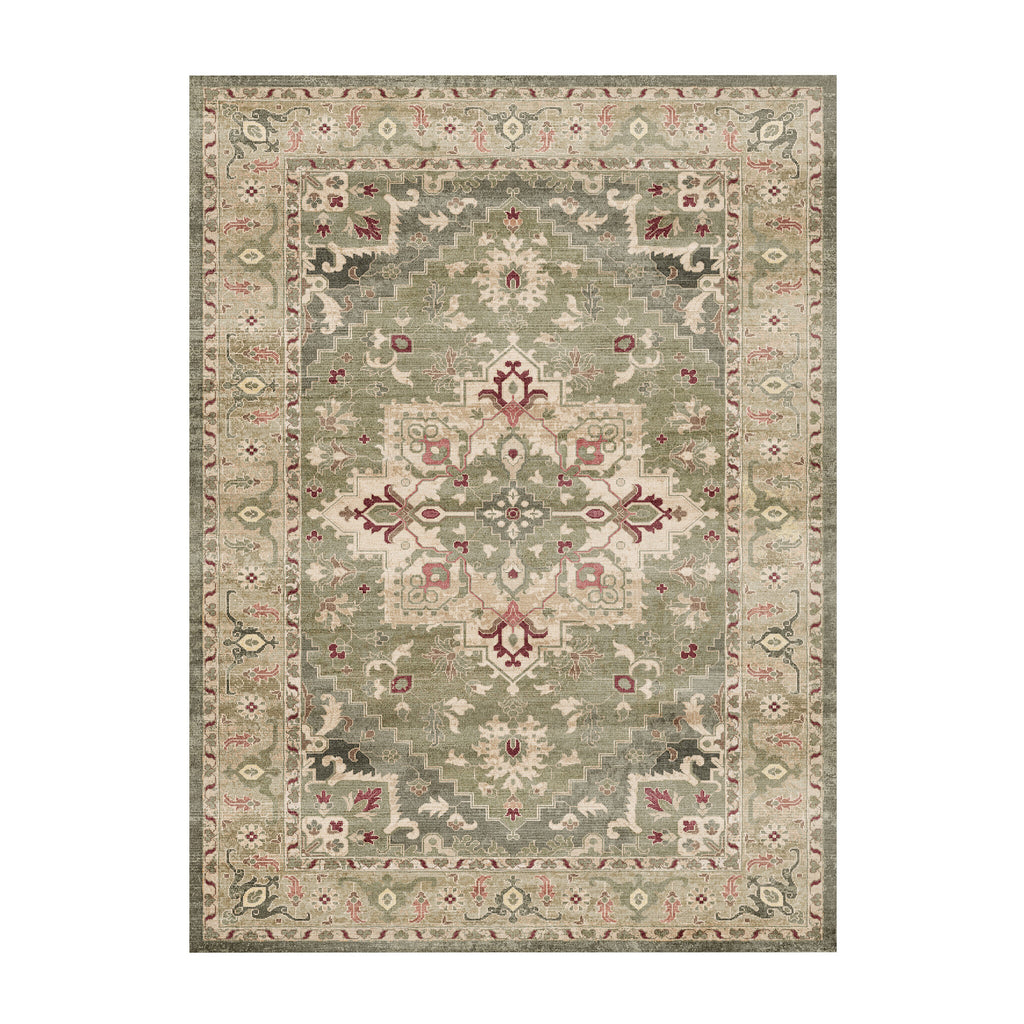 Teppich Vintage - Sage Medaillion Grün