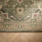 Teppich Vintage - Sage Medaillion Grün
