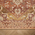 Teppich Vintage - Sage Medaillion Terracotta