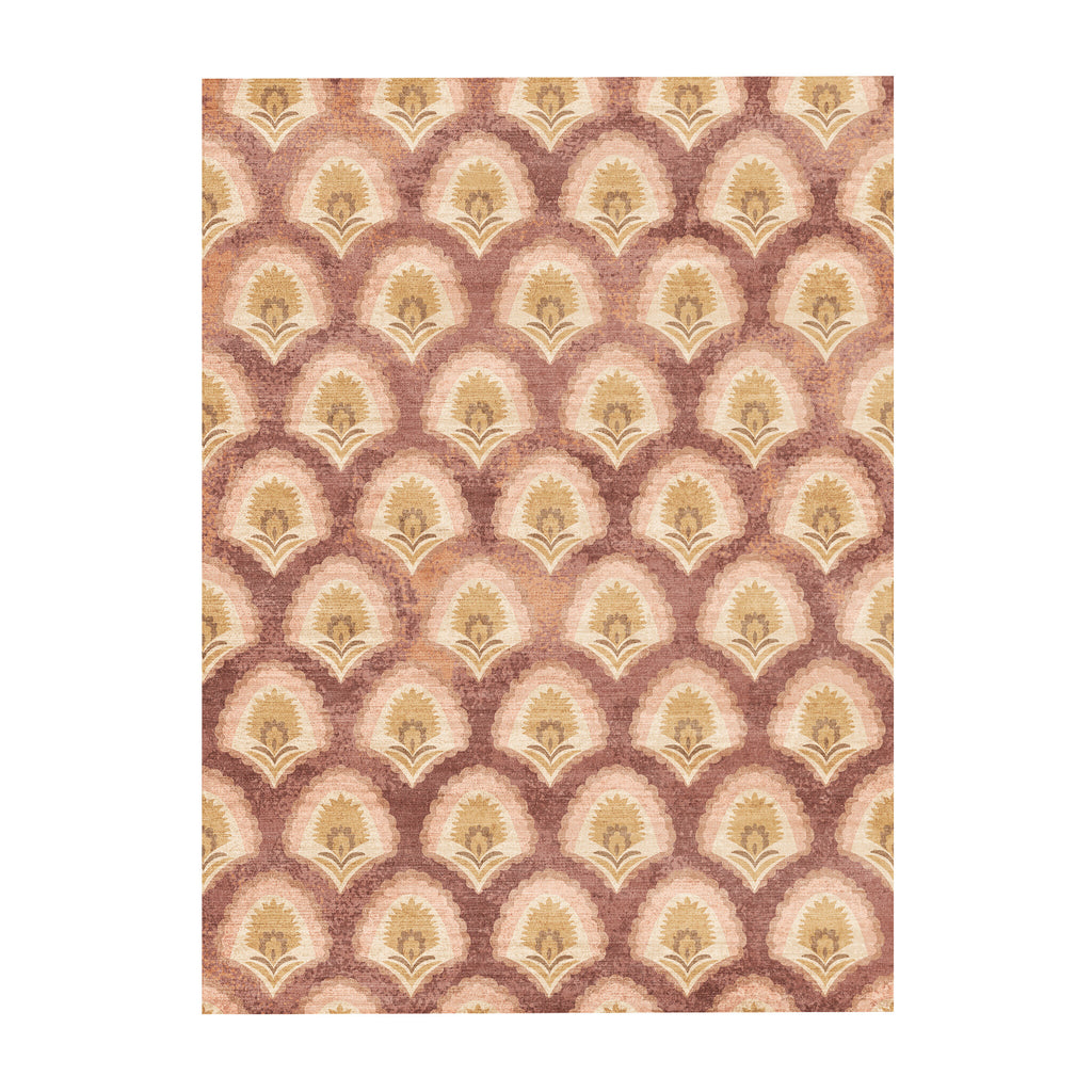 Teppich Vintage - Sage Pattern Terracotta