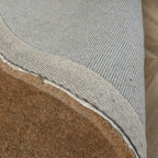 Wollteppich - Isara Border Braun