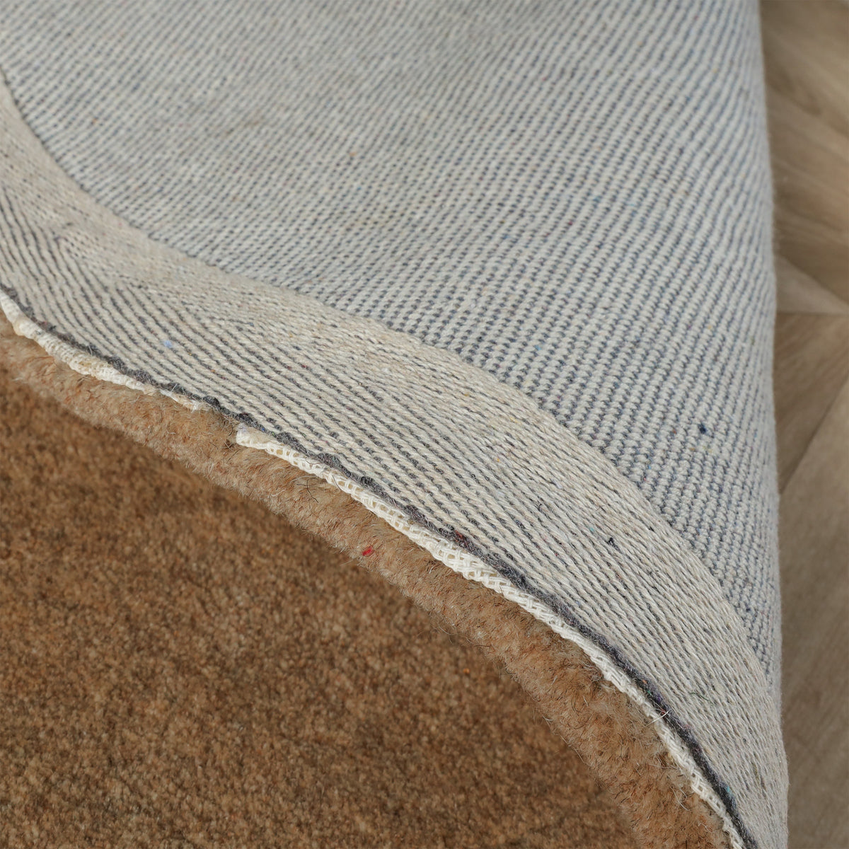 Wollteppich - Isara Border Braun
