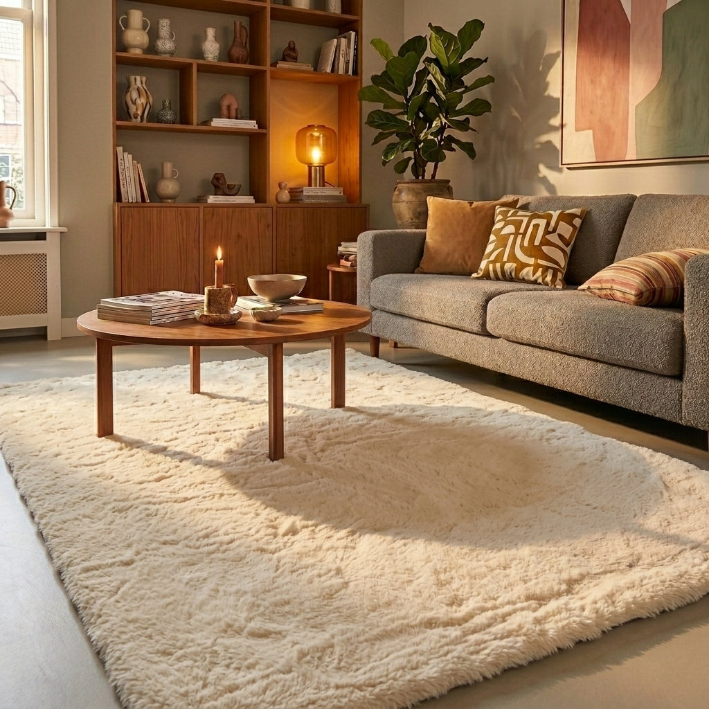 Soft High Pile Rug - Comfy Supreme Cream