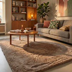 Soft High Pile Rug - Comfy Supreme Taupe