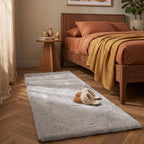 Hochflor Läufer - Comfy Supreme Grau