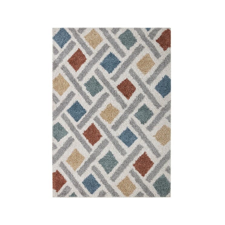 Hochflor Teppich - Alano Sketch Bunt - product