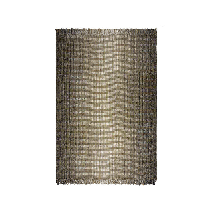 Jute Teppich  - Motto Ombre Grau  - product