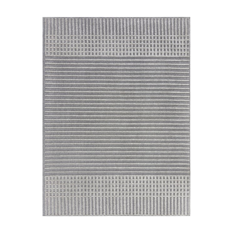 Waschbarer Teppich - Elto  Stripe Grau - product