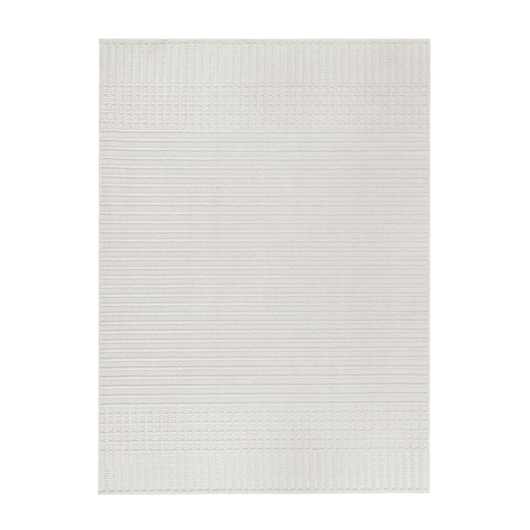 Waschbarer Teppich - Elto Stripe Creme - product