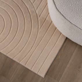 Teppich Wohnzimmer - Charm Arches Beige - product