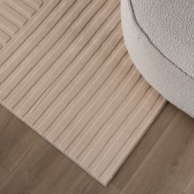 Teppich Wohnzimmer - Charm Curves Beige - product
