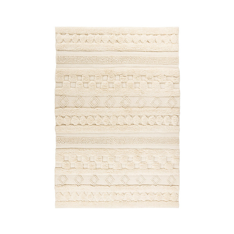 Boho Teppich - Basai 125 Beige - product