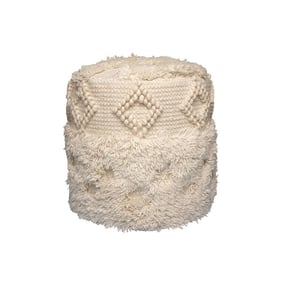 Boho Hocker - Basai 125 Creme - product