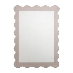 Teppich Kinderzimmer - Cloudy Border Taupe - product