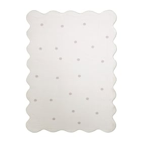 Teppich Kinderzimmer - Cloudy Dots Weiß - product