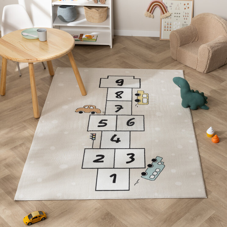 Spielteppich - Ruby Auto Beige