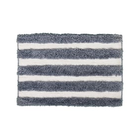 Badematte - Hollis Stripes Blau Weiß - product