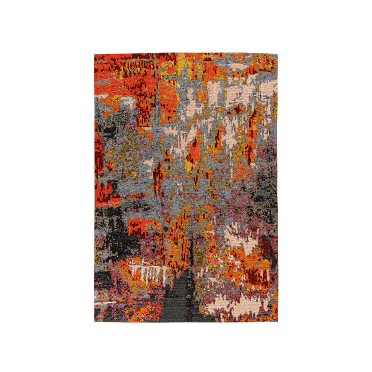 Teppich Wohnzimmer - Patty Abstract 525 Rot Bunt - product