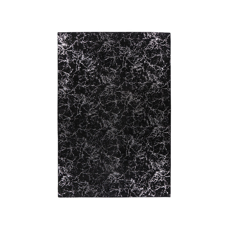 Marmor Teppich - Botticino 225 Schwarz Silber - product