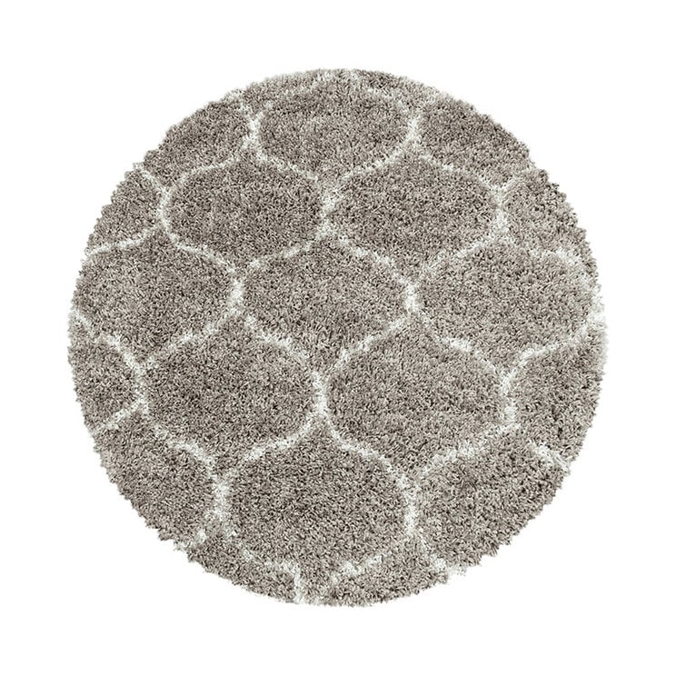 Berberteppich Rund - Agadir Circle Beige Creme