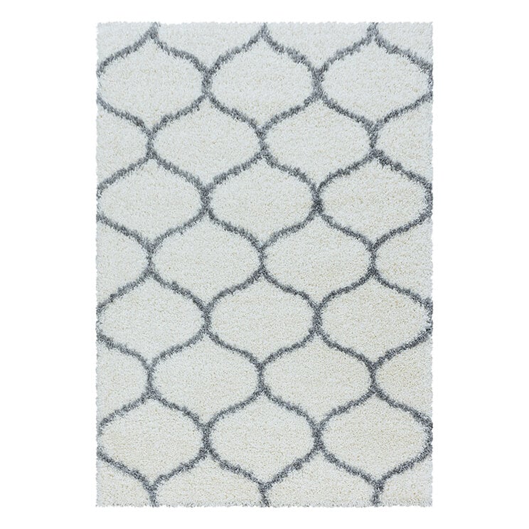 Berberteppich - Agadir Circle Creme Grau - product