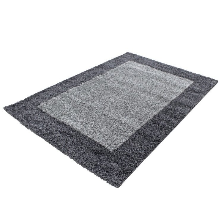 Hochflor Teppich - Edge Grau - product