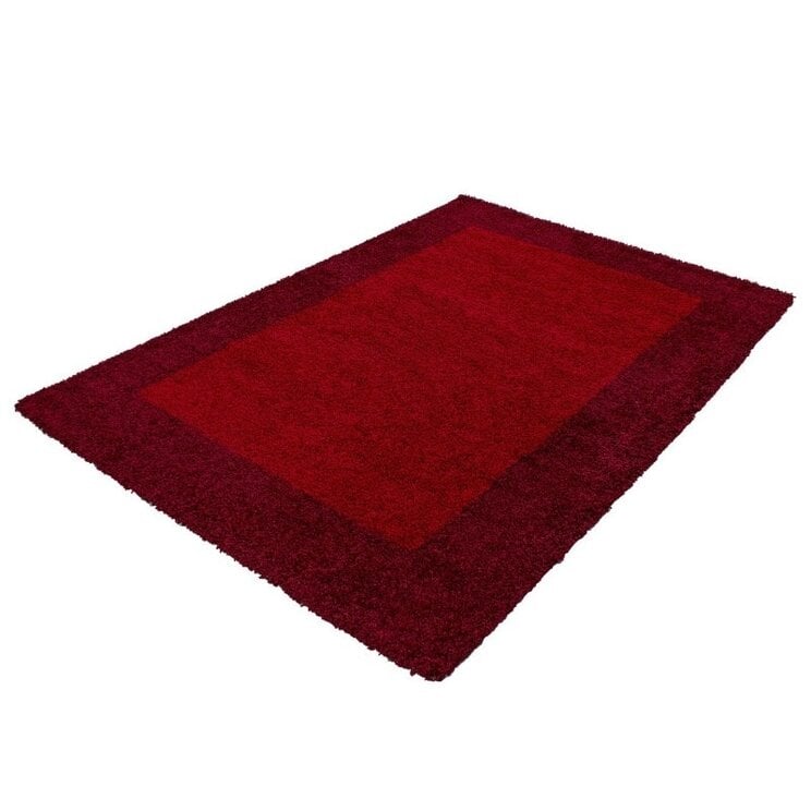 Hochflor Teppich - Edge Rot - product