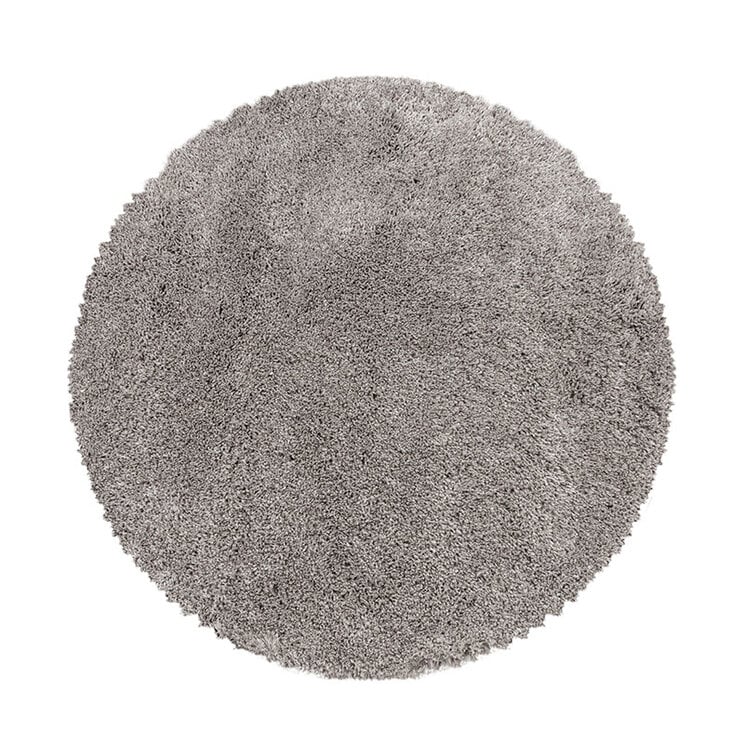 Hochflor Teppich Rund - Fuzzy Beige