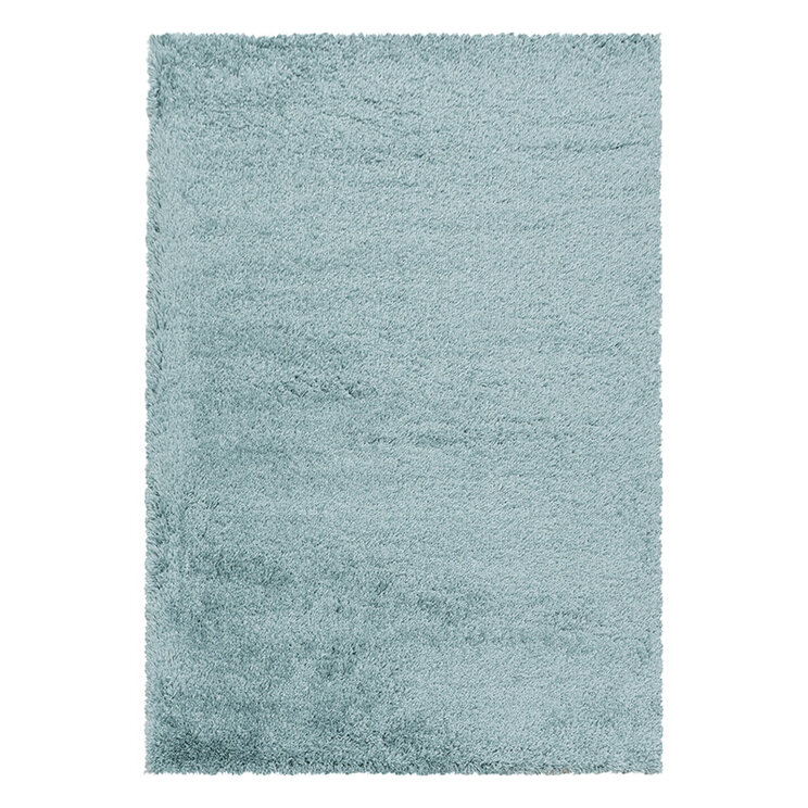 Hochflor Teppich - Fuzzy Hellblau - product