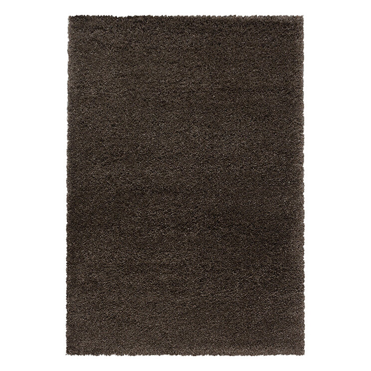 Hochflor Teppich - Fuzzy Braun - product