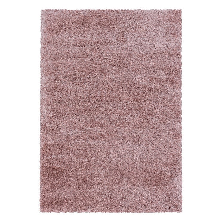 Hochflor Teppich - Fuzzy Rosa - product