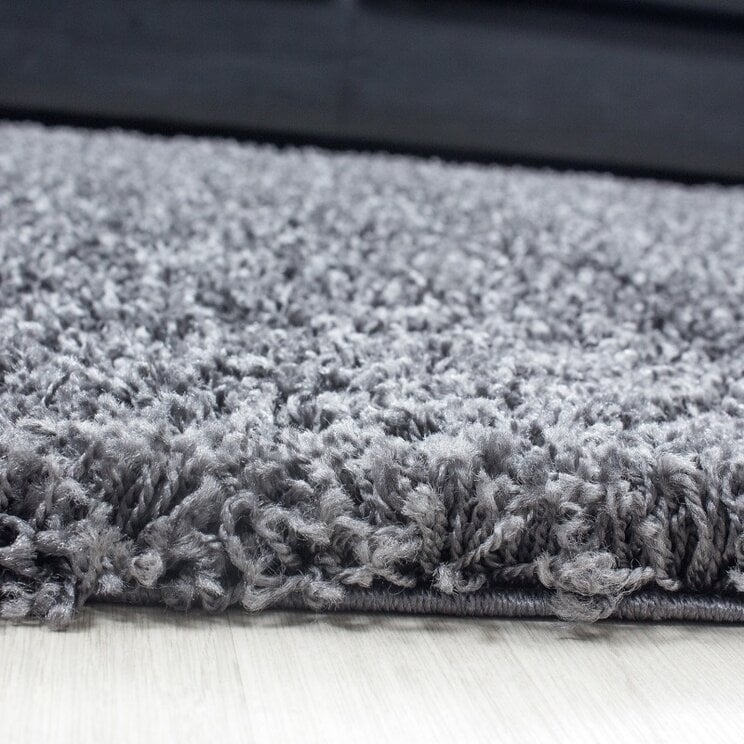 Hochflor Teppich Rund - Life Grau - product