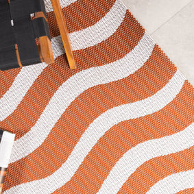 In- & Outdoor Teppich - Summer Waves Terracotta - product