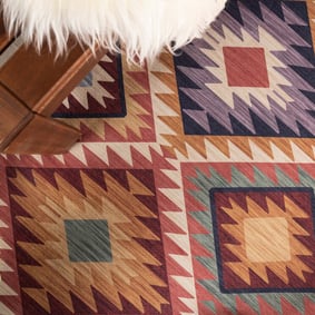 Kelim Outdoor Teppich - Lira Aztec - product