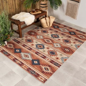 Kelim Outdoor Teppich - Lira Maya