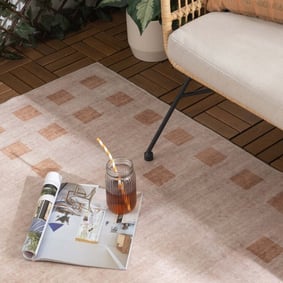 Outdoor Teppich Beige - Riva Tetris - product