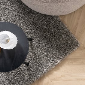 Hochflor Wohnzimmer Teppich - Yves Grau - product