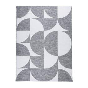 In- & Outdoor Teppich - Summer Shapes Grau - product