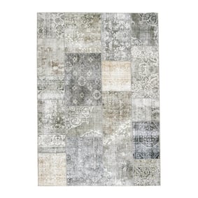 Patchwork Teppich - Lago Grau - product