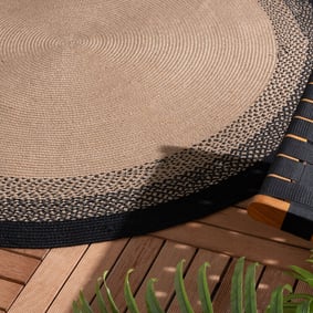 In- & Outdoor Teppich Rund - Florence Schwarz - product